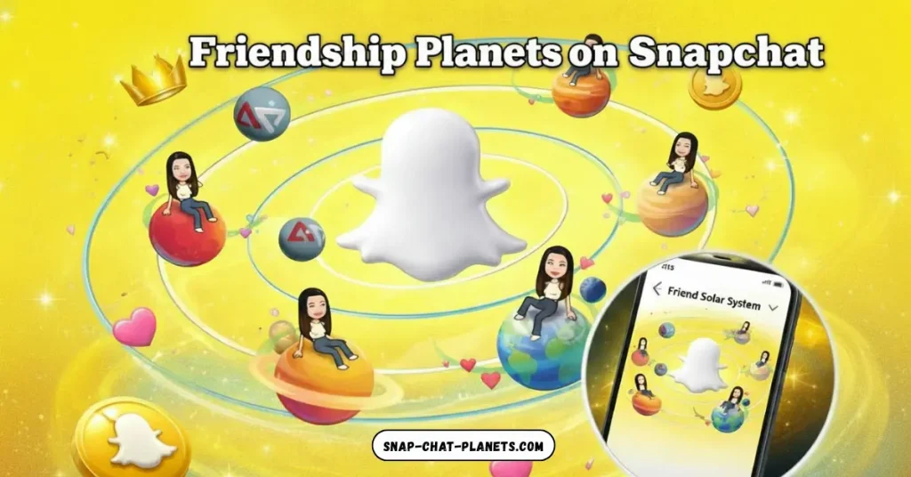 Friendship Planets on Snapchat