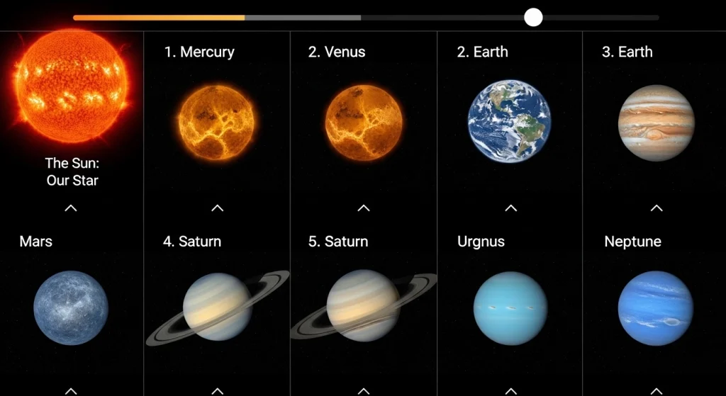 Planets in Order