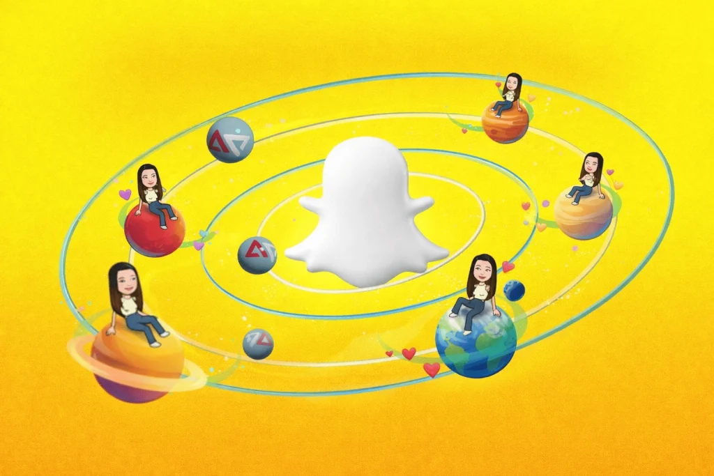 Snapchat Planets