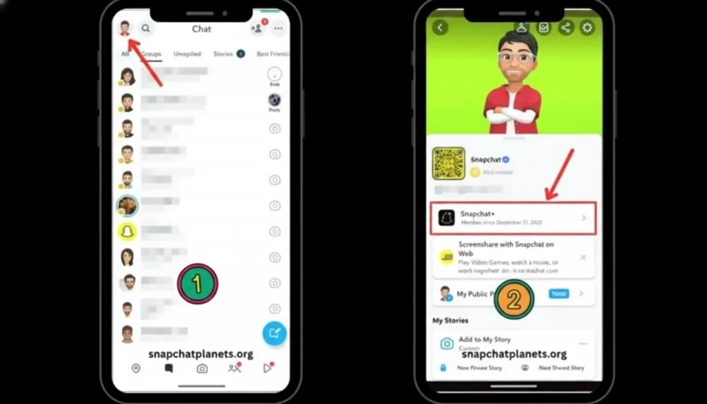 tap your Bitmoji icon
