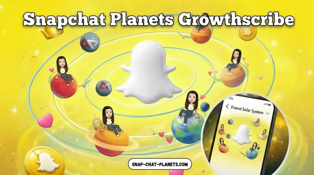 Snapchat Planets Growthscribe