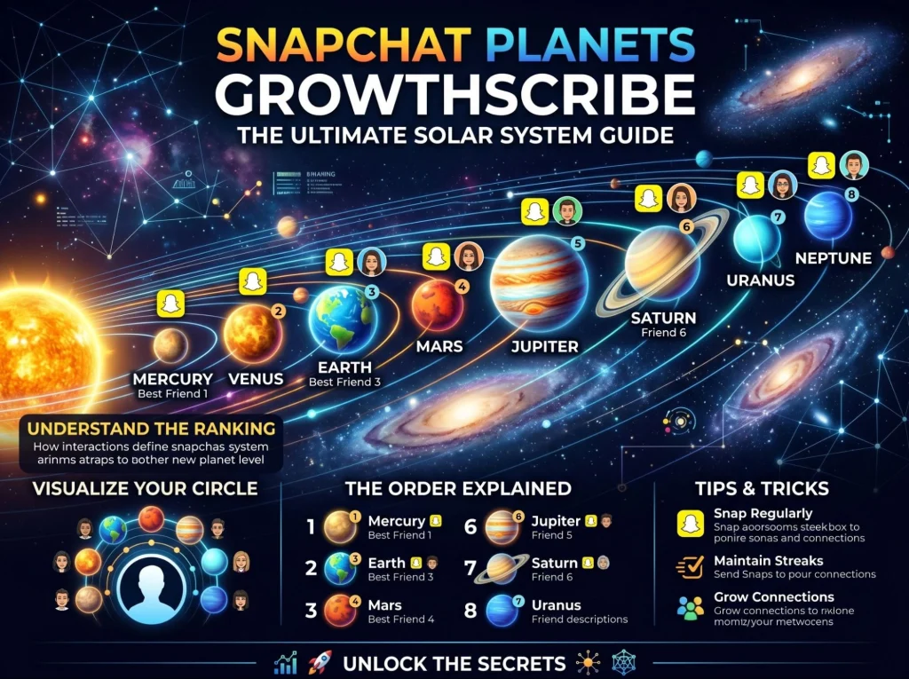 Snapchat Planets Growthscribe