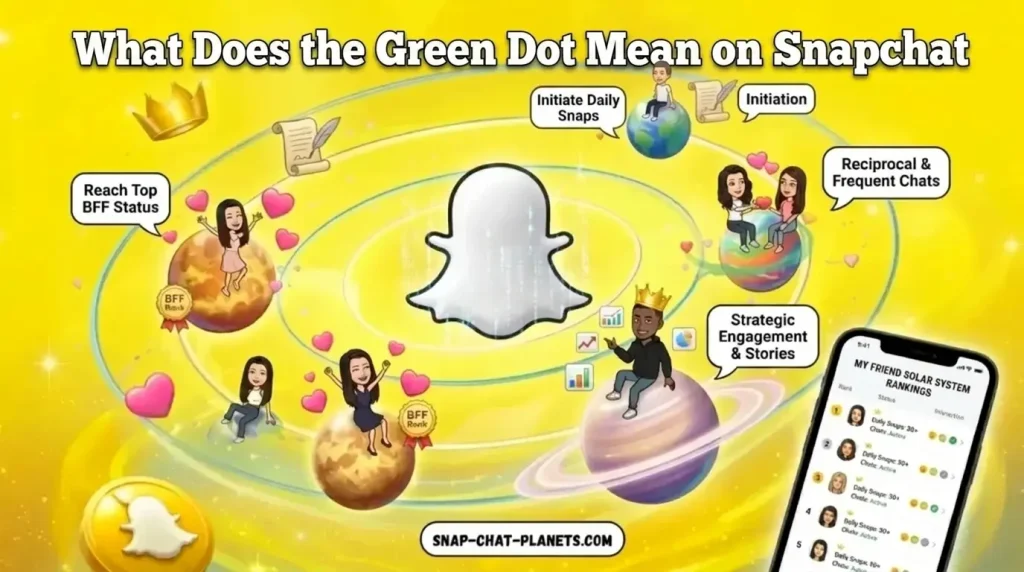 What Does the Green Dot Mean on Snapchat