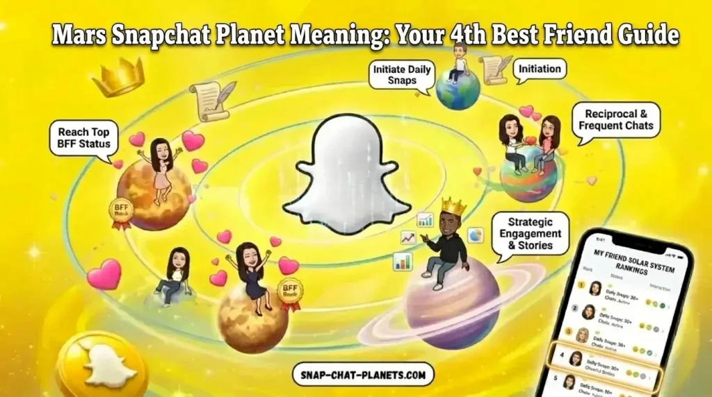 Mars Snapchat Planet Meaning: Your 4th Best Friend Guide